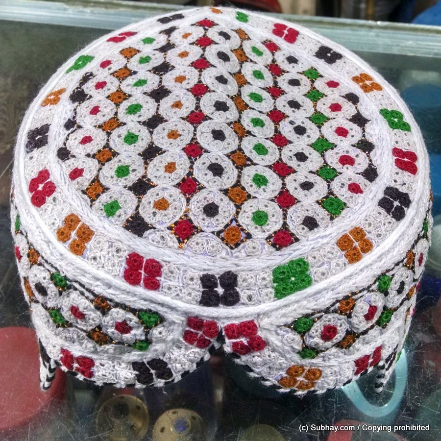 Yaqoobi Tando Adam / Zardari Sindhi Cap / Topi (Hand Made) MK-258